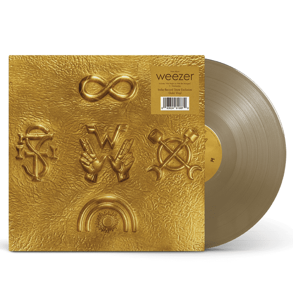 WEEZER 'WEEZER' RSD Stores Gold Coloured VINYL LP (2026)