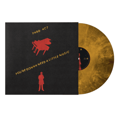 YARD ACT 'YOU'RE GONNA NEED A LITTLE MUSIC' Indies Golden Colour VINYL LP (2026)