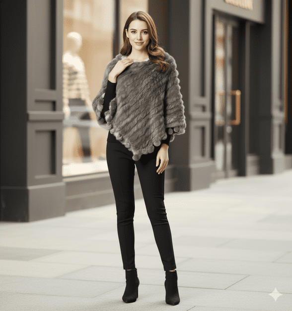 PIA ROSSSINI ALICE WRAP SILVER GREY
pia rossini clothing
ALICE WRAP SILVER GREY
Luxurious Warm Knitted Wrap with Feminine Fluted Edge Detail