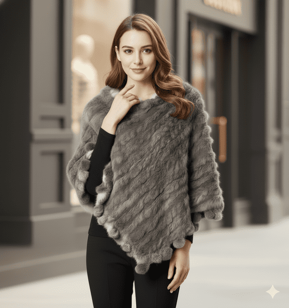 PIA ROSSSINI ALICE WRAP SILVER GREY
pia rossini clothing
ALICE WRAP SILVER GREY
Luxurious Warm Knitted Wrap with Feminine Fluted Edge Detail