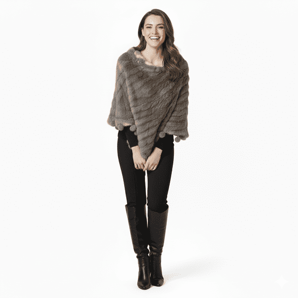 PIA ROSSSINI ALICE WRAP SILVER GREY
pia rossini clothing
ALICE WRAP SILVER GREY
Luxurious Warm Knitted Wrap with Feminine Fluted Edge Detail
