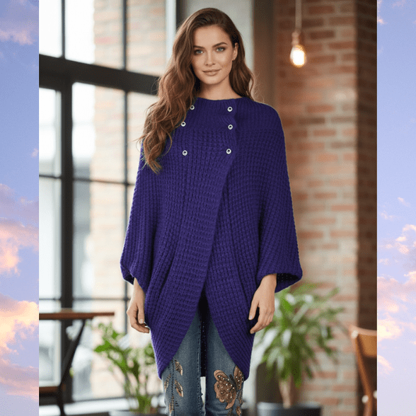 ConMiGo 214 Wool Coat - Purple