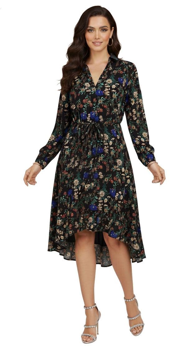 ConMiGo A001720 black flora dress