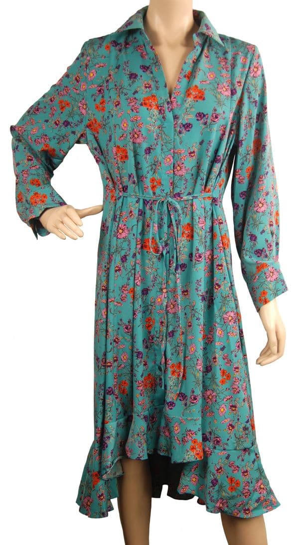 ConMiGo A001725 blue flora dress