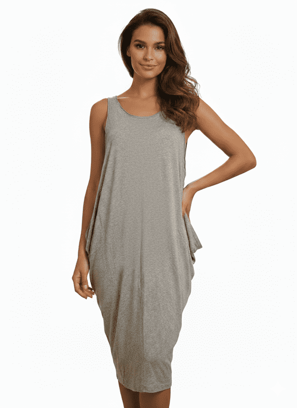 ConMiGo London BD480 Effortless Chic Draped Tank Dress