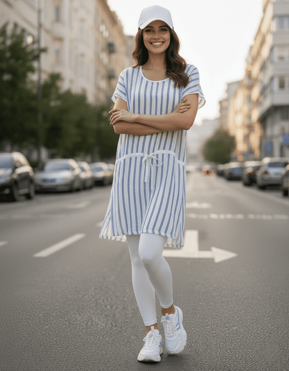 ConMiGo London BD480 Effortless Chic Draped Tank Dress