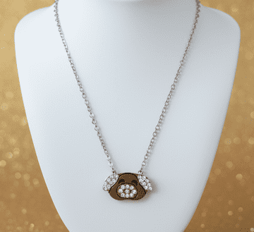 ConMiGo London CC20085  Adorable Piglet Pendant Necklace