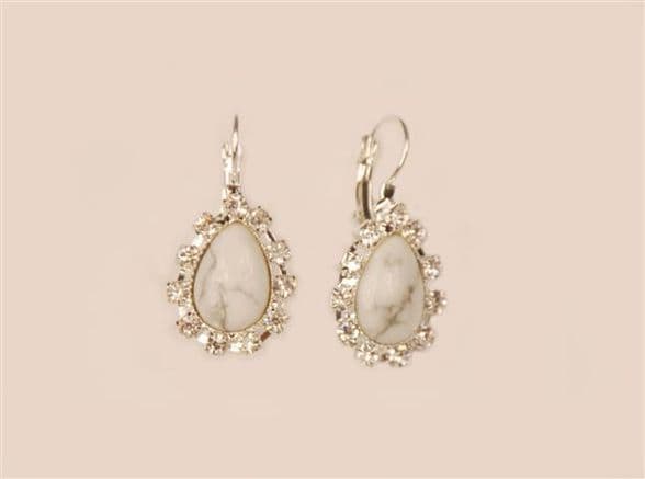 ES010020
ConMiGo London Women's Pink Gemstone Drop Earrings 

