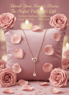 ConMiGo London N3A00170 Gold chain and sequinned heart pendant