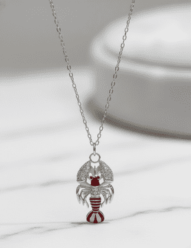 ConMiGo London TT010080 Sparkling Unique Scorpio Pendant & Necklace