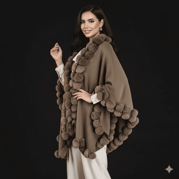 PIA ROSSSINI ALICE WRAP SILVER GREY
pia rossini clothing
ALICE WRAP SILVER GREY
Luxurious Warm Knitted Wrap with Feminine Fluted Edge Detail