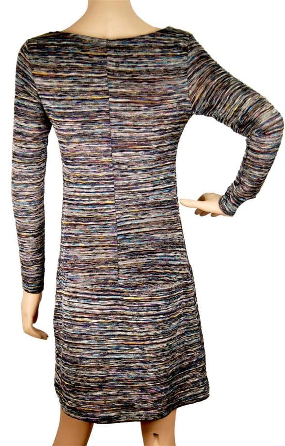 N & Willow Inspiration Dress  - Blue  - Made in Italy
