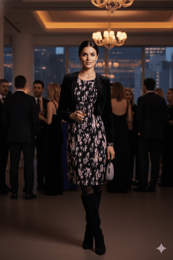 N&Willow – Made in Italy Elegant Dress | Vision Berries Italy