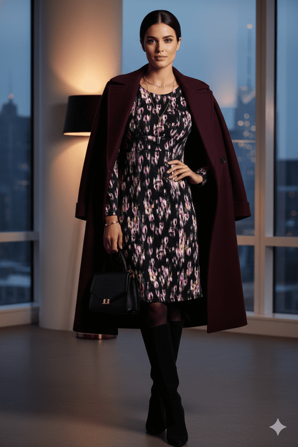 N&Willow – Made in Italy Elegant Dress | Vision Berries Italy