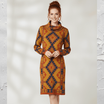 Tantrend Turtleneck dress - Madrid, Spain