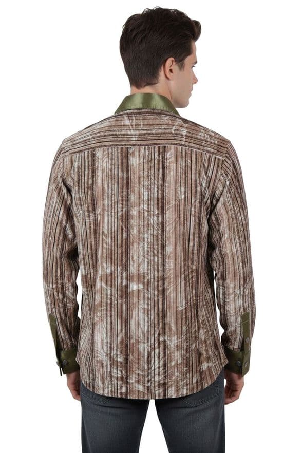 VSA8003 Natural Green & Brown