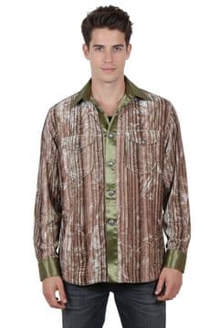 VSA8003 Natural Green & Brown