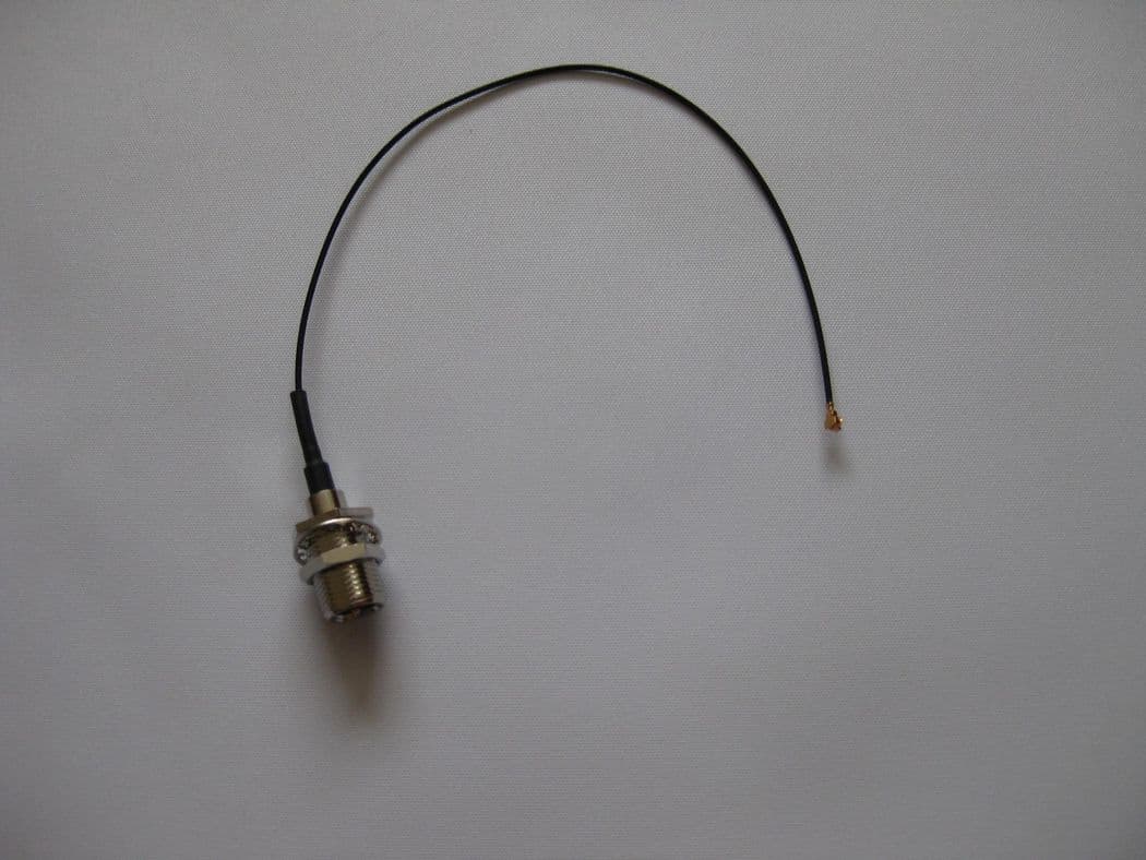 M2MAC-MCB-20-FMB - MCB to FME-Male Bulkhead 200mm