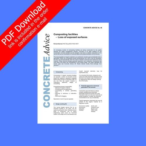 Composting facilities - Loss of exposed surfaces. PDF