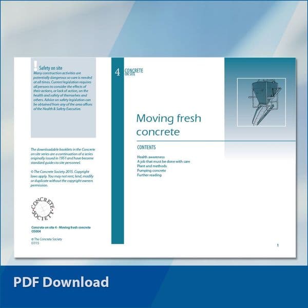 Concrete on site 4: Moving concrete PDF