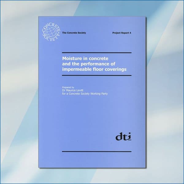 CS130 Moisture in concrete floors on the performance of impermeable floor coverings PDF