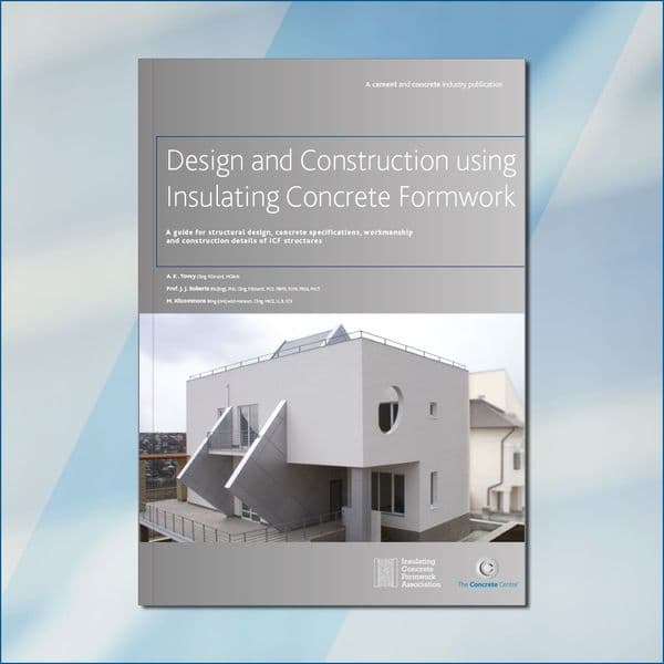 Design and construction using insulating concrete formwork