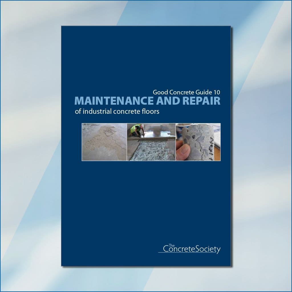 Maintenance and repair of industrial concrete floors - GCG10