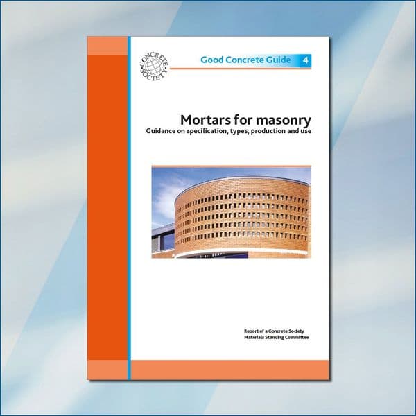 GCG4 - Mortars for masonry PDF