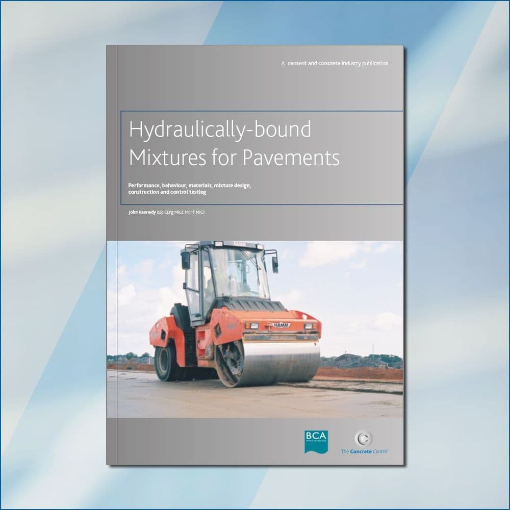 Hydraulically-bound mixtures for pavements