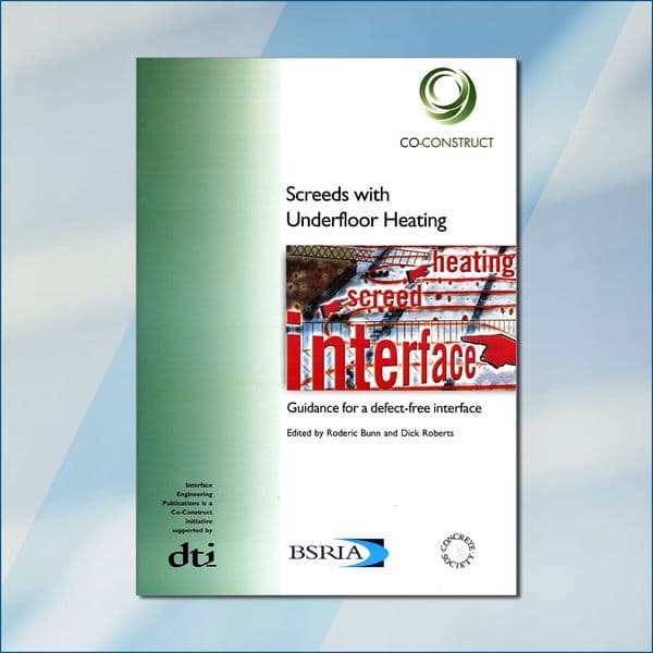 Screeds with underfloor heating