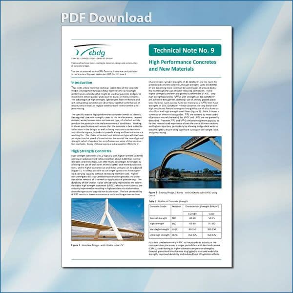 TN9 - High Performance Concretes and New Materials PDF