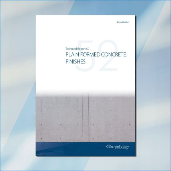 TR52 2nd Edition - Plain formed concrete finishes