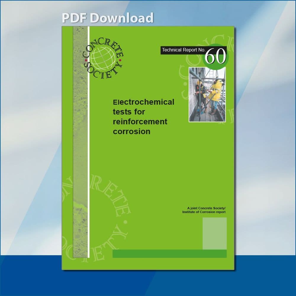 TR60 Electrochemical tests for reinforcement corrosion PDF