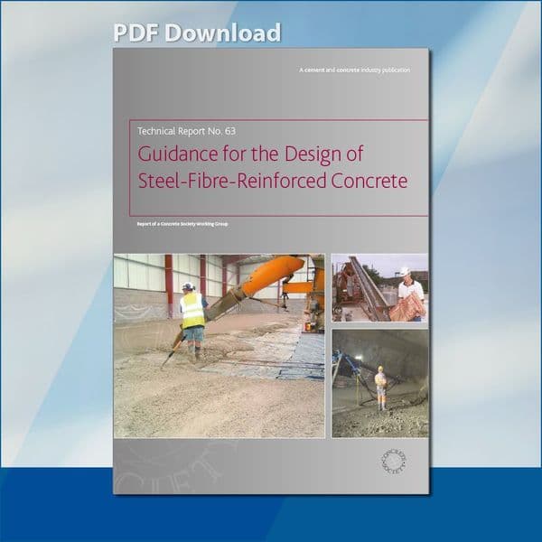 TR63 Guidance for the design of steel-fibre-reinforced concrete + amendment sheet PDF