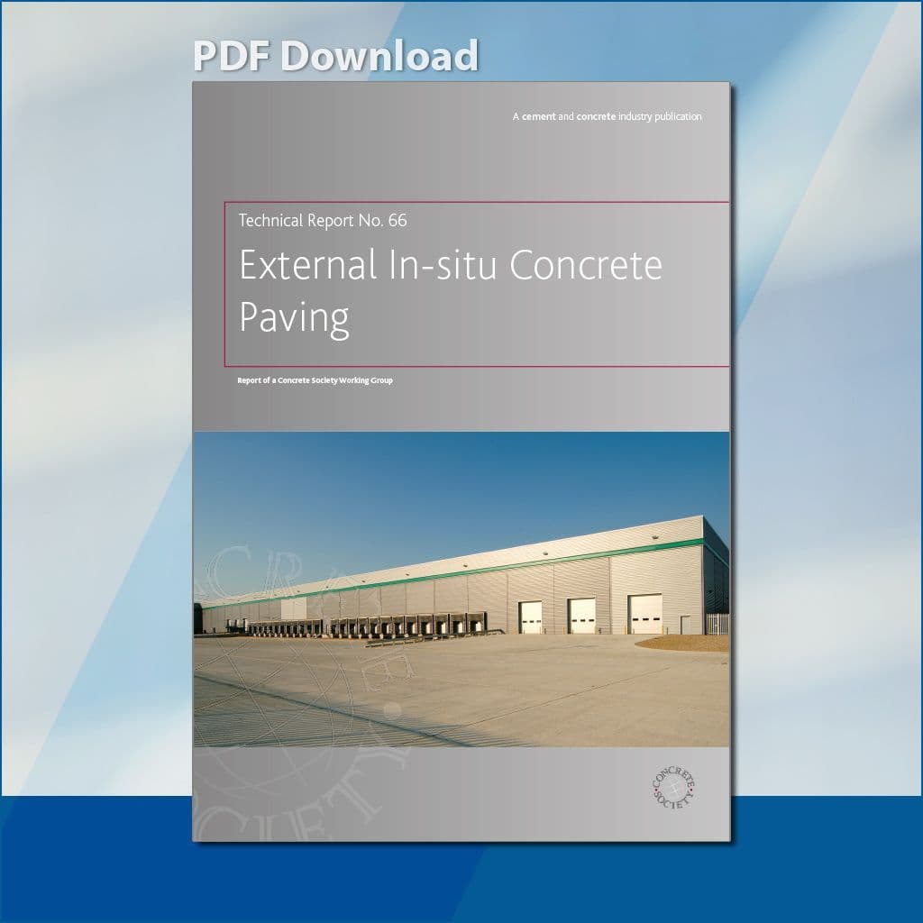 TR66 External in-situ concrete paving