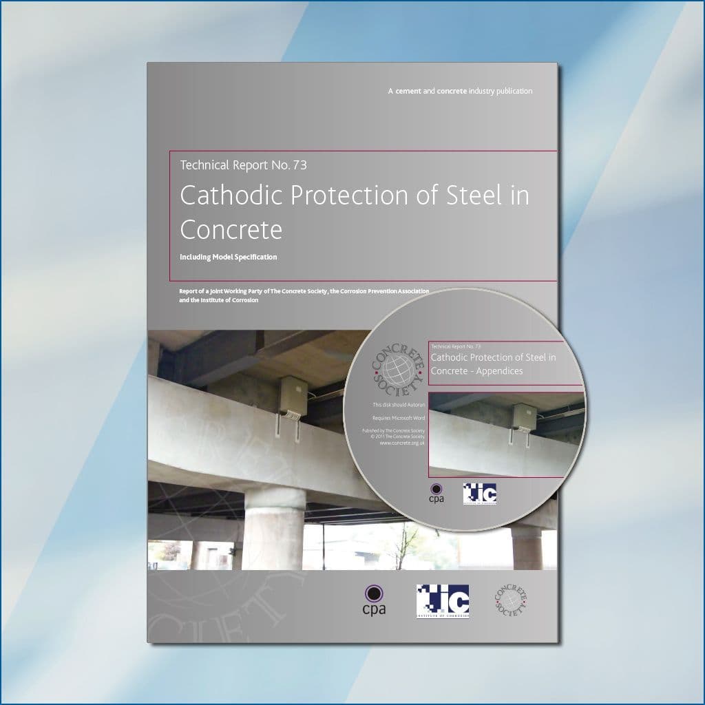 TR73 Cathodic protection of steel in concrete including model specification