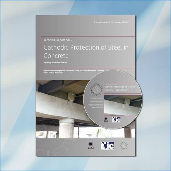 TR73 Cathodic protection of steel in concrete, including model specification