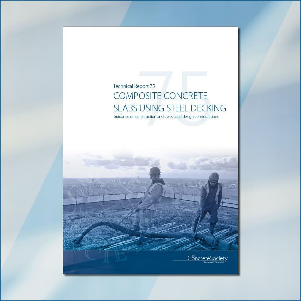TR75 Composite concrete slabs using steel decking