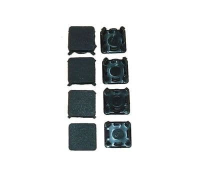 PS3 Slim Replacement Rubber Foot and Plastic Inserts Set, PS3 Repairs.