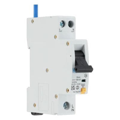 BG 10amp Compact RCBO Type A B Curve CUCRB10A
