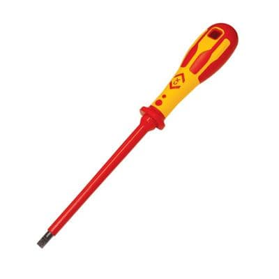 C.K  T49144-040 DextroVDE 1000V Screwdriver Slot 4.0x100mm