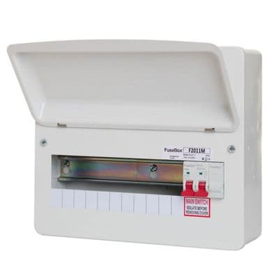 FuseBox F2011M 11 Way RCBO Consumer Unit