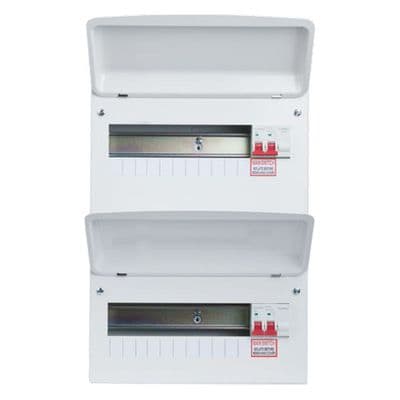 FuseBox F3032MDT 32 Way Dual Tariff Consumer Unit