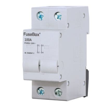 FuseBox IT1002U 100A Din Rail Connector
