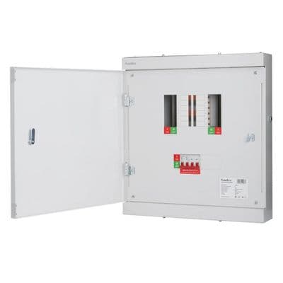 FuseBox TPN04FB 4 Way 125A TPN Distribution Board