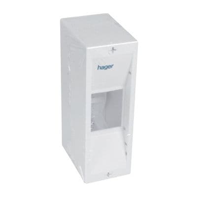 Hager 2 Insulated Enclosure IP30 160x55x75mm