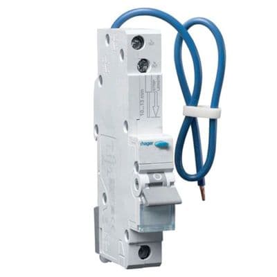 Hager ADB440G RCBO B Type 40 Amp 30mA 6kA