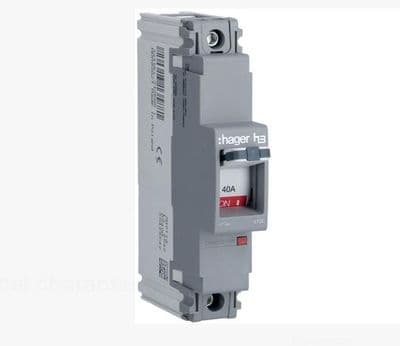 Hager HDA030E 32A Single Pole 18kA MCCB