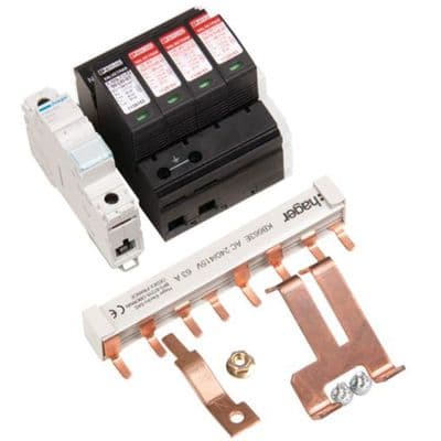 Hager JK102SPD 125A Surge Protection Kit Type 2