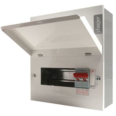 Hager VML106 6 Way RCBO Consumer Unit